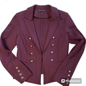 White House Black Market Purple Blazer